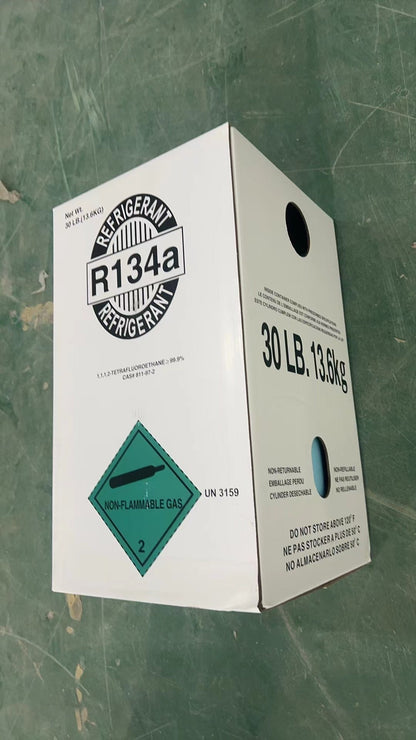 R134A Refrigerant for Refrigerator Refrigeration Automobile Air Conditioner 30Lb